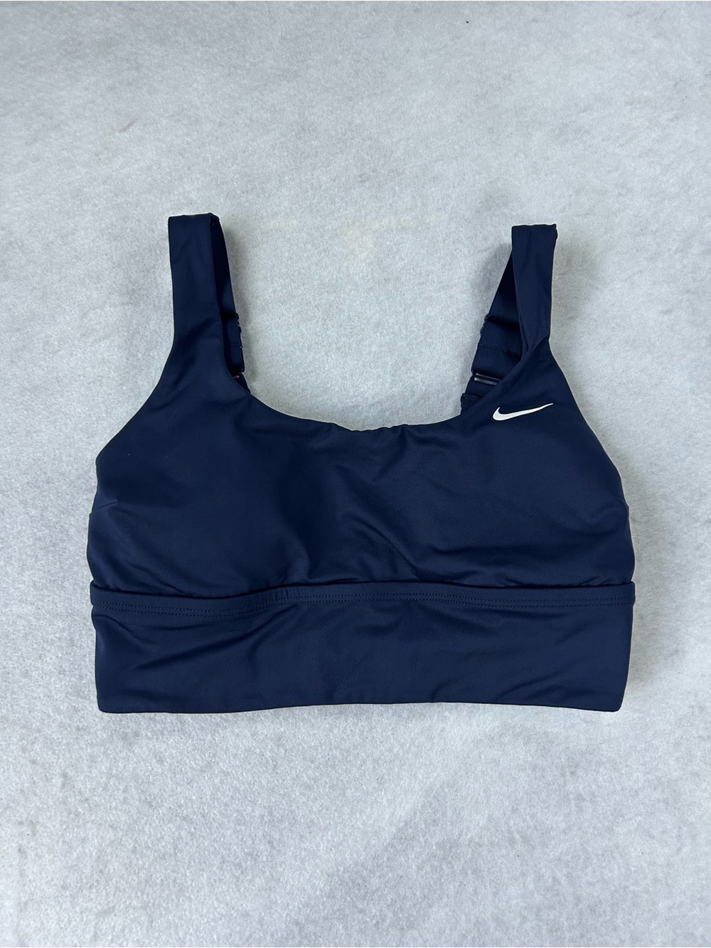 Nike Navy Blue Dri-FIT Adjustable Strap Sports Bra Size Small